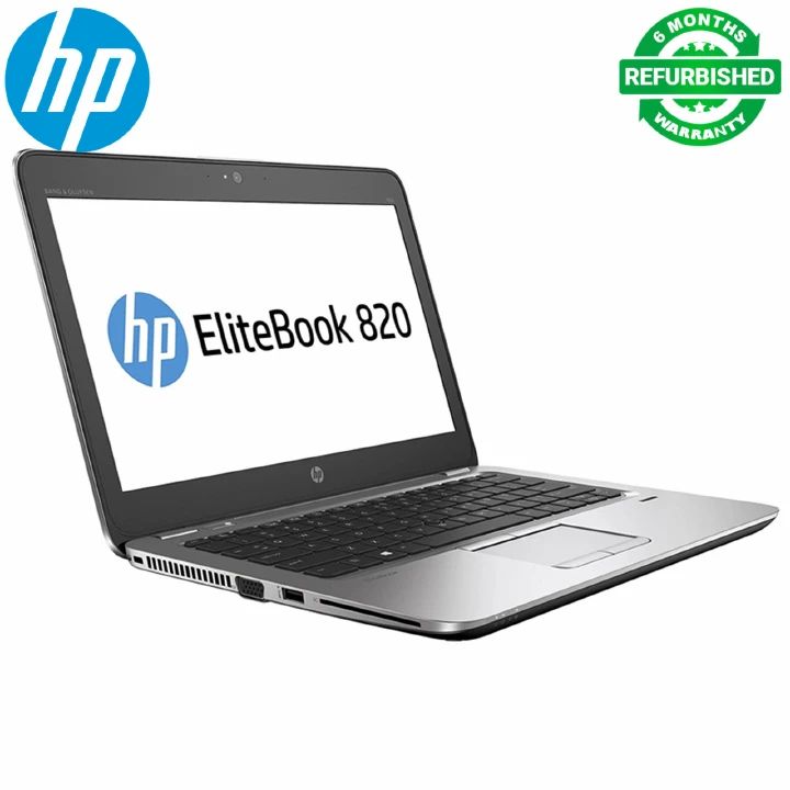 Refurbished HP Elitebook 820 G3 Laptop i3+4GB+128GB+12.5" 6th Gen Windows 11 Pro 4GB+128GB SSD Notebook Slim Sleek Student Professional Laptop