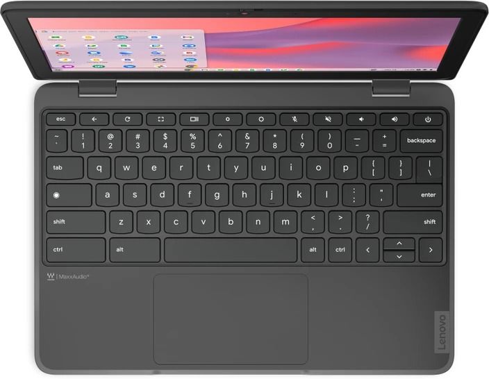 Lenovo 100e Chromebook 4GB 32GB eMMC SSD Flash Memory Up to 256GB with SD Card 11.6 Inch Chromebook HD - Intel N-Series N100-4 With Chrome OS English Keyboard Student Laptop