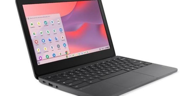 Lenovo 100e Chromebook 4GB 32GB eMMC SSD Flash Memory Up to 256GB with SD Card 11.6 Inch Chromebook HD - Intel N-Series N100-4 With Chrome OS English Keyboard Student Laptop