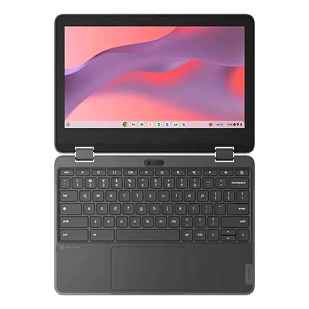 Lenovo 100e Chromebook 4GB 32GB eMMC SSD Flash Memory Up to 256GB with SD Card 11.6 Inch Chromebook HD - Intel N-Series N100-4 With Chrome OS English Keyboard Student Laptop