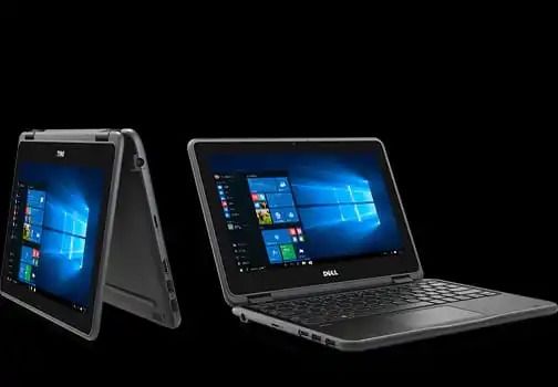 Refurbished Dell Latitude 3189 X360 4GB+128GB Touchscreen 2 in 1 Convertible Windows 11 Laptop Intel Pentium 6 Months warranty Bluetooth Webcam Dell Laptops