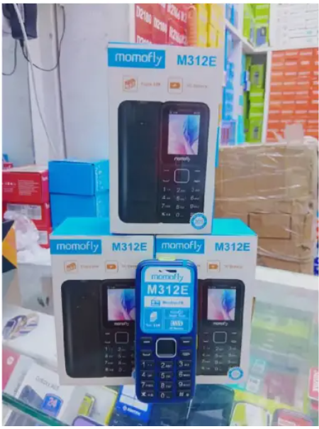 [ NEW ARRIVAL ] Momofly M312E 32 MB RAM feature phone Triple SIM Regular 5C Battery, 1.77" display with M 312 E BT connectivity Mobile