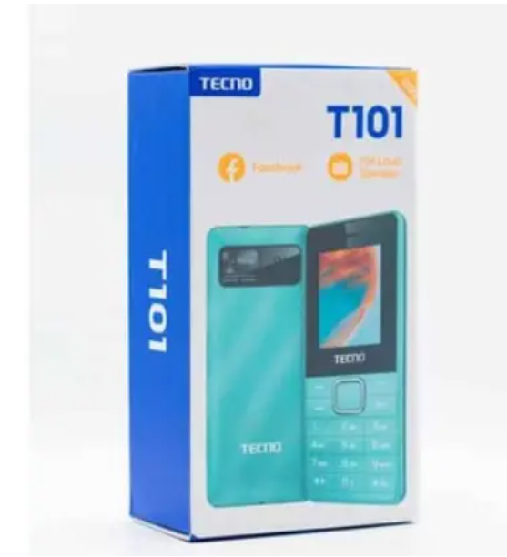 Original Tecno T101 Dual Sim Button Feature Phone Torch 12 Months Warranty Kabambe T 101 Mobile