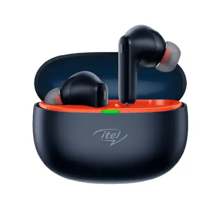 PROMOTION! Itel Buds Ace in Ear TWS Earbuds with 40H Playtime Quad Mic ENC IPX5 10MM Bass Boost Drivers BT Version 5.3 Fast Charging Bluetooth Earphone