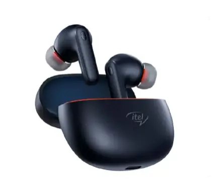 PROMOTION! Itel Buds Ace in Ear TWS Earbuds with 40H Playtime Quad Mic ENC IPX5 10MM Bass Boost Drivers BT Version 5.3 Fast Charging Bluetooth Earphone