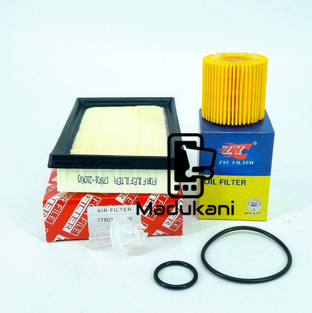 Toyota Air Filter and Oil Filter Combo For Passo and Fielder Hybrid