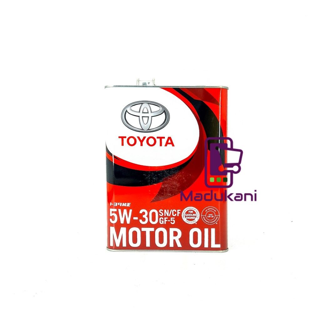 Toyota SN CF GF-5 SAE 5W-30 Fully Synthetic Engine Oil 4L