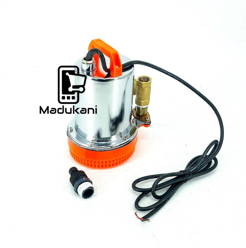 DC12-200 12V Submersible Solar Pump 15M 200W with Valve