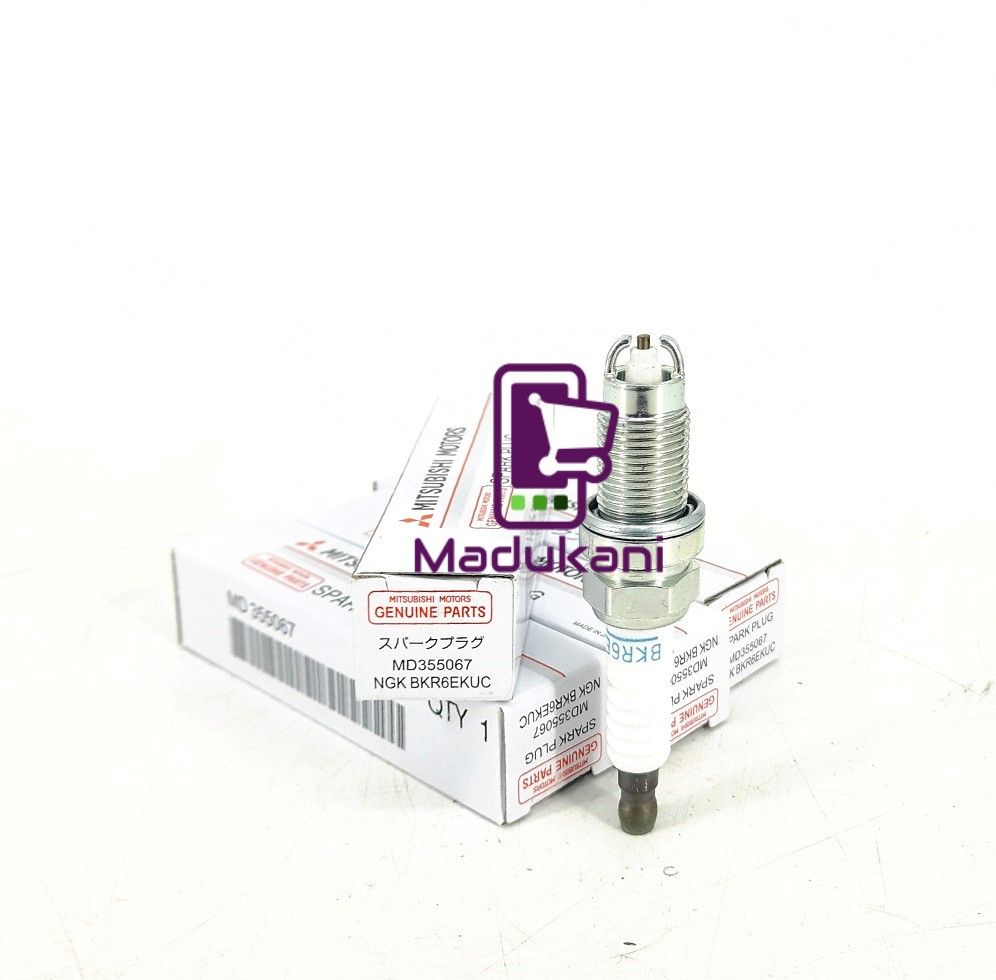 4PCS Mitsubishi NGK BKR6EKUC 0.4mm Iridium Spark Plugs
