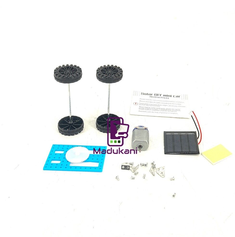 Solar DIY Mini Car Student Experiment Learning Kit