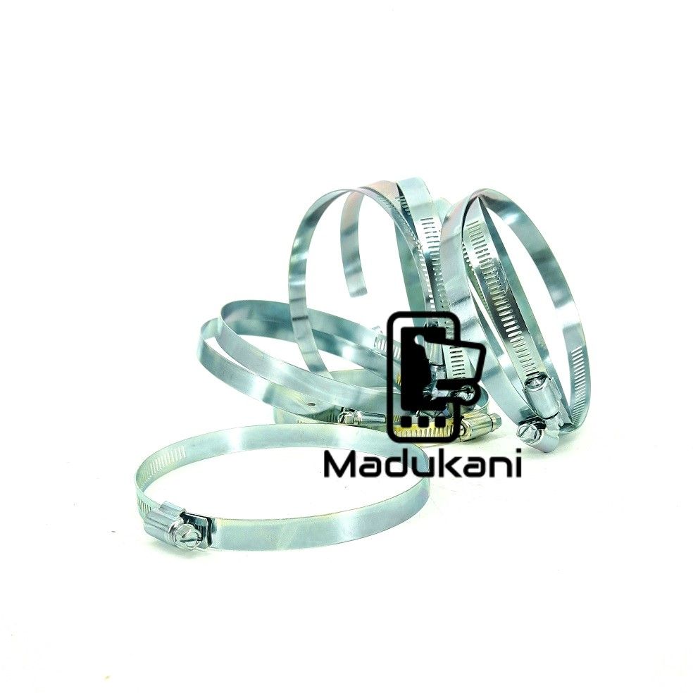 10PCS 5 inch 127mm Stainless Steel Hose Clips Clamps