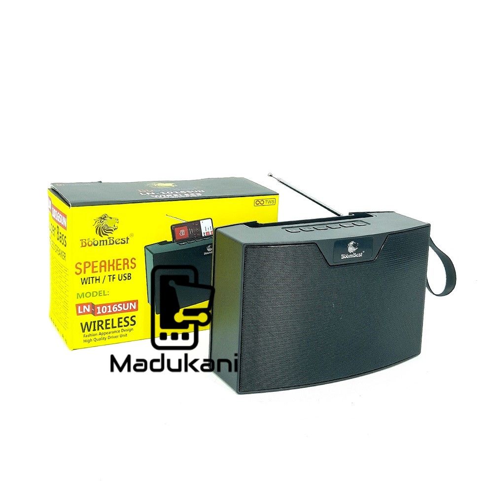 BoomBest LN1016SUN Solar Bluetooth Speaker Radio