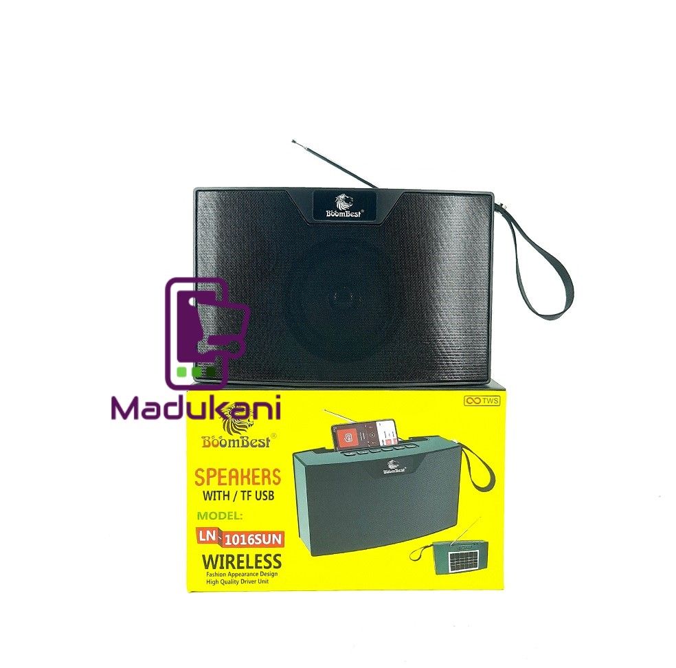 BoomBest LN1016SUN Solar Bluetooth Speaker Radio