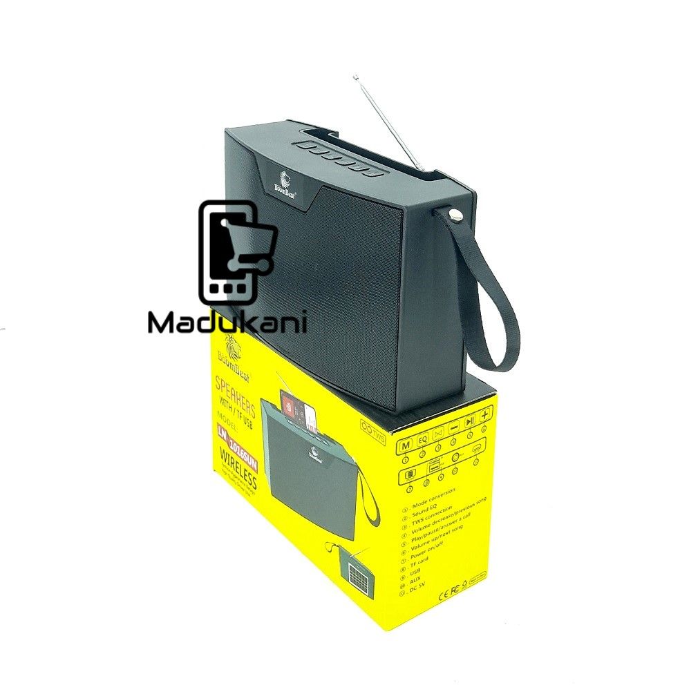 BoomBest LN1016SUN Solar Bluetooth Speaker Radio