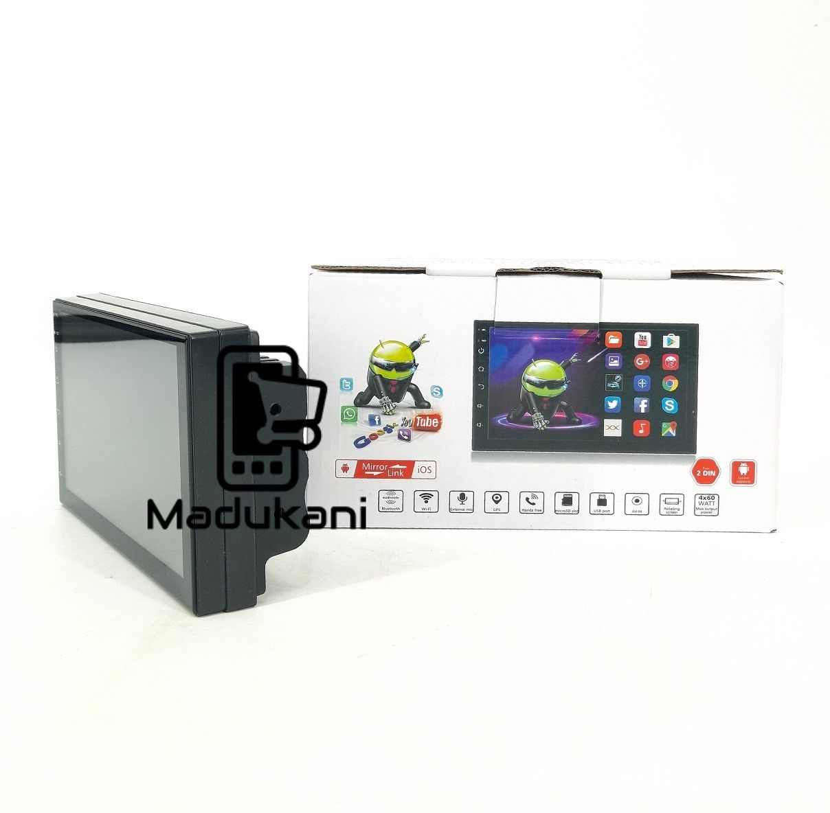 7 inch Android Car Radio Navigation System, Capacitive Touch Screen, 2GB 32GB