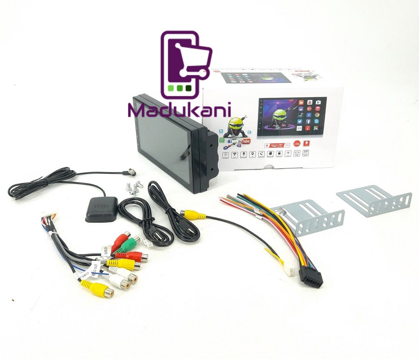 7 inch Android Car Radio Navigation System, Capacitive Touch Screen, 2GB 32GB