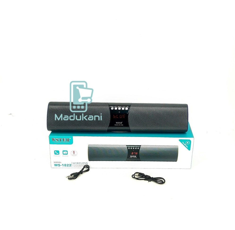 WSTER WS 1822 Bluetooth Stereo Speaker Mini Soundbar