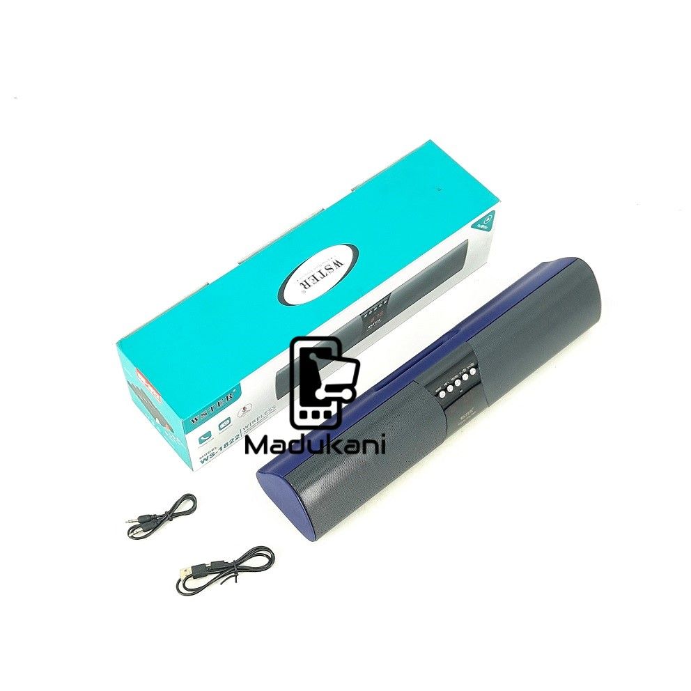 WSTER WS 1822 Bluetooth Stereo Speaker Mini Soundbar