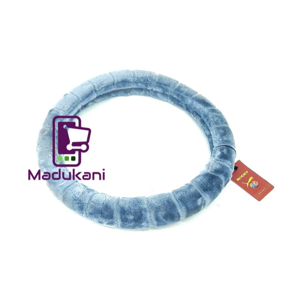 Plushy Warm Faux Mink Fur Steering Wheel Cover