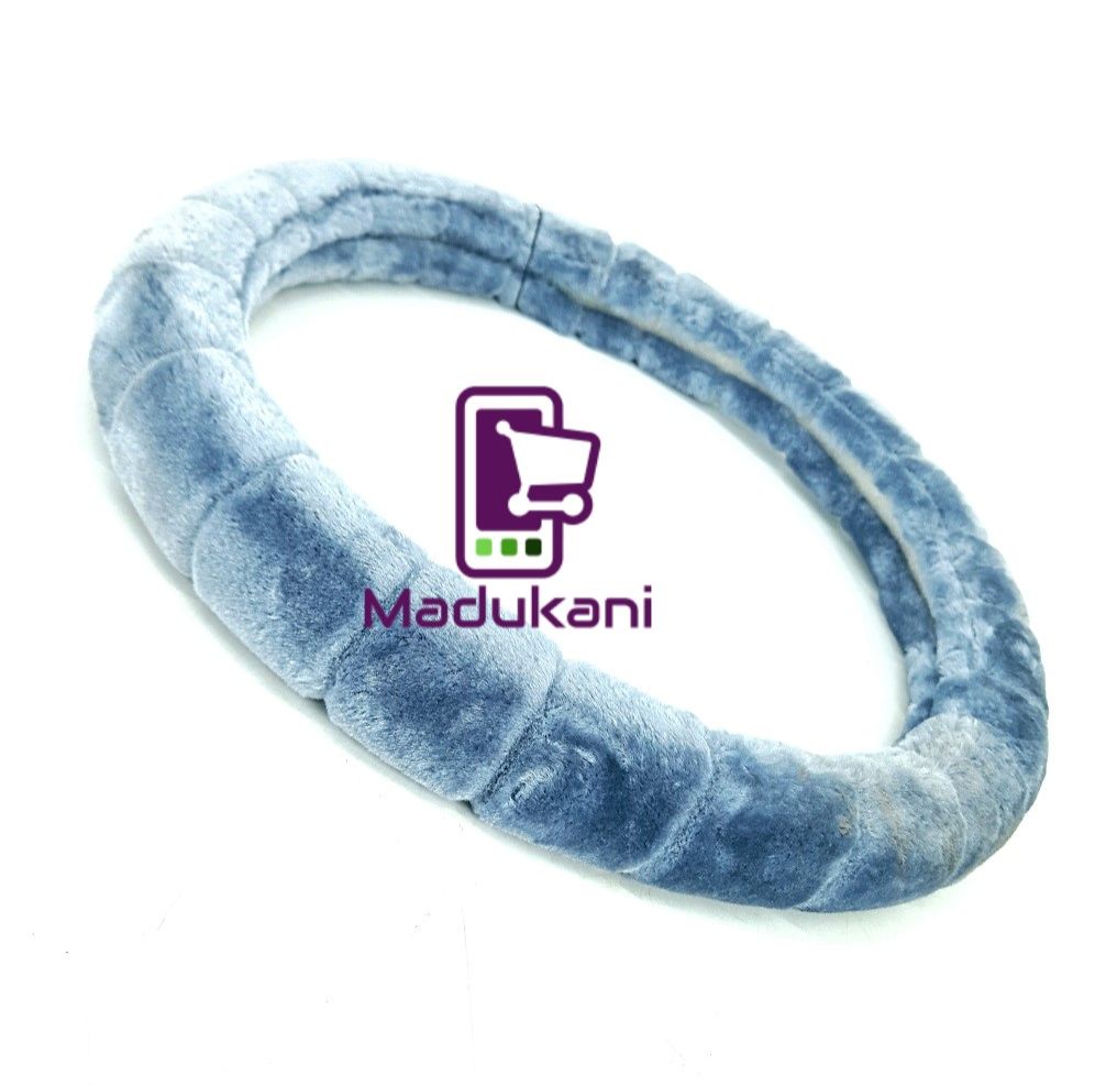 Plushy Warm Faux Mink Fur Steering Wheel Cover