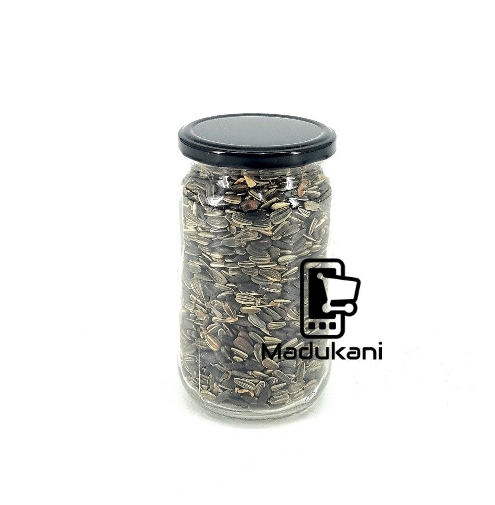 250g Whole Sunflower Seeds in Reusable 720ml Glass Jar
