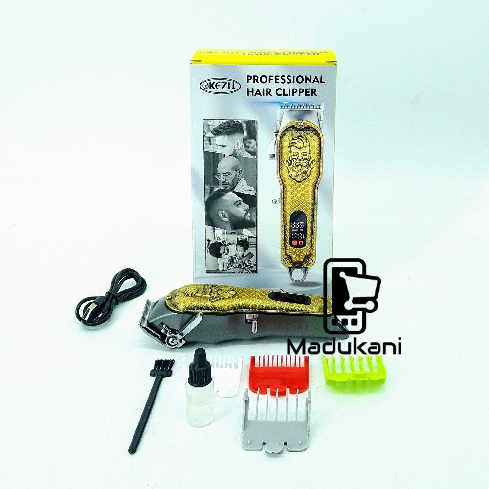 KH 105T Full Size Rechargeable Professional Hair Clipper Shaver Shaving Machine