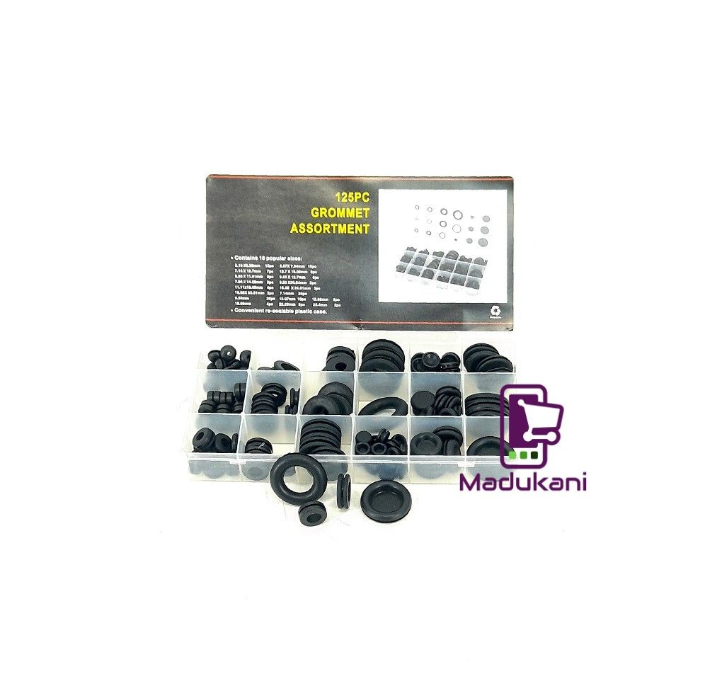 125PCS Grommet Assortment Kit
