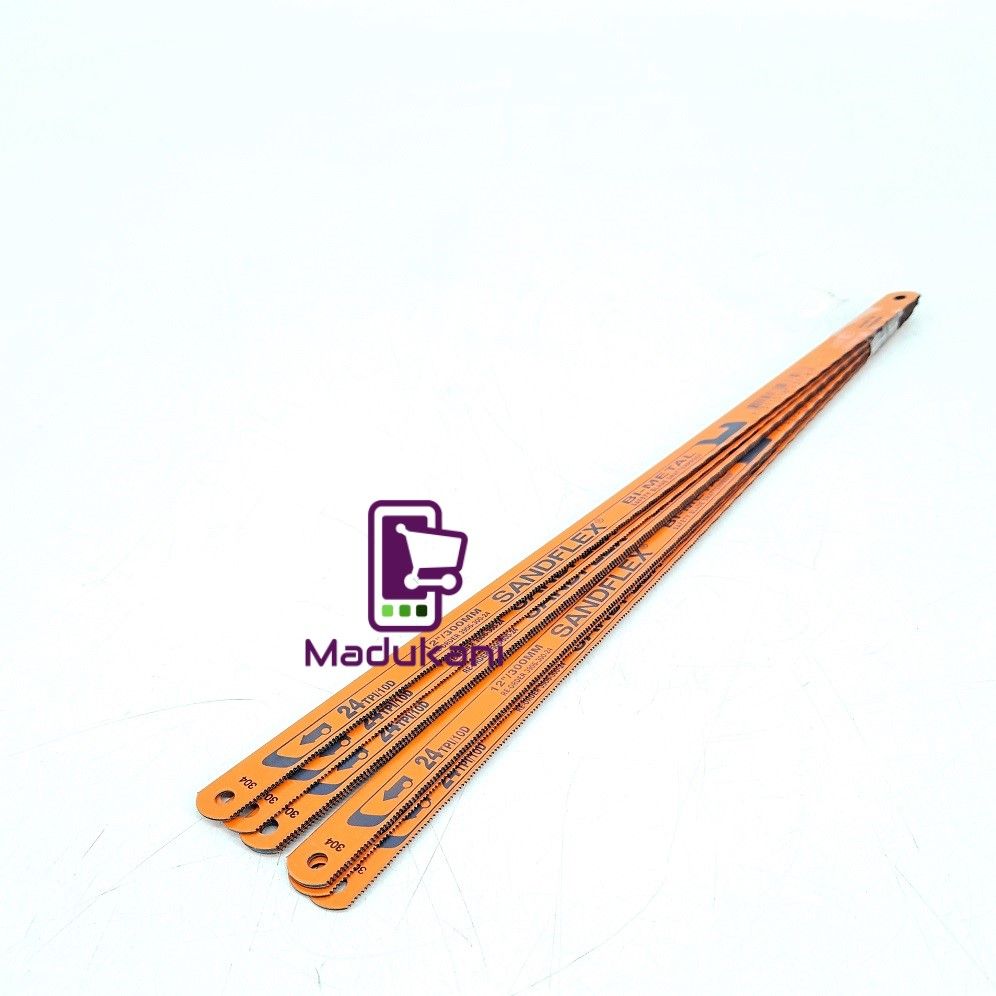 10PCS Original Sandflex Bimetal 24TP Hacksaw Blades