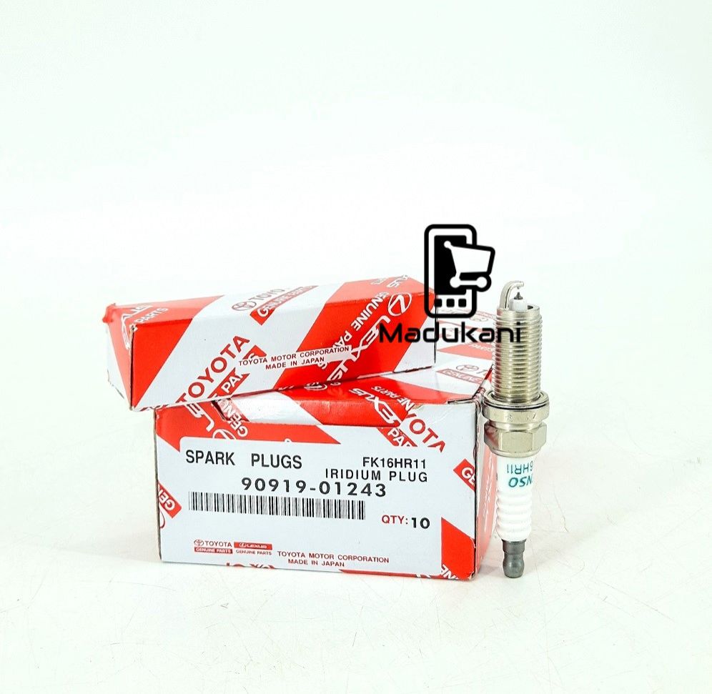 4 X Toyota Denso FK16PR11 0.4mm Iridium Spark Plugs