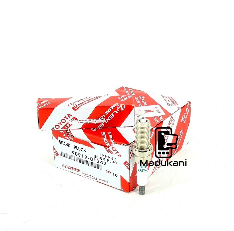 4 X Toyota Denso FK16PR11 0.4mm Iridium Spark Plugs