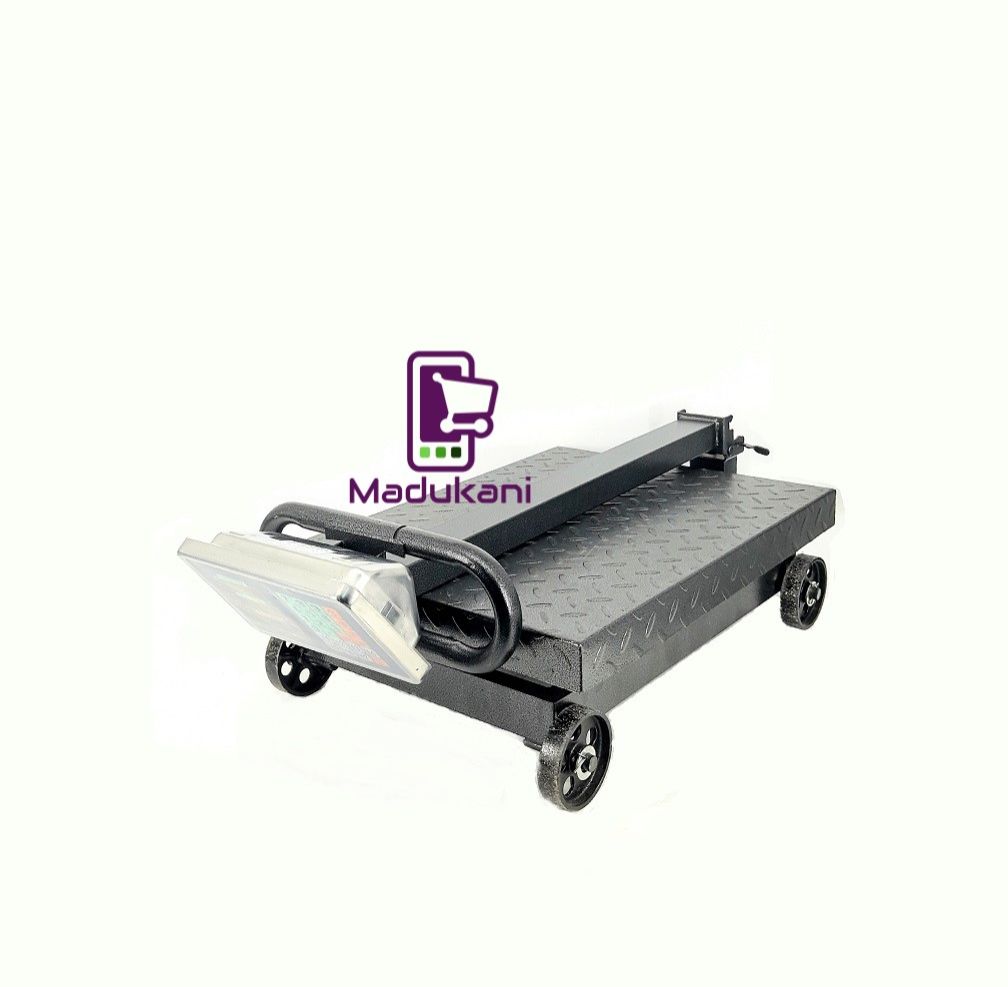 600KG Industrial Platform Digital Scale with Caster Wheels