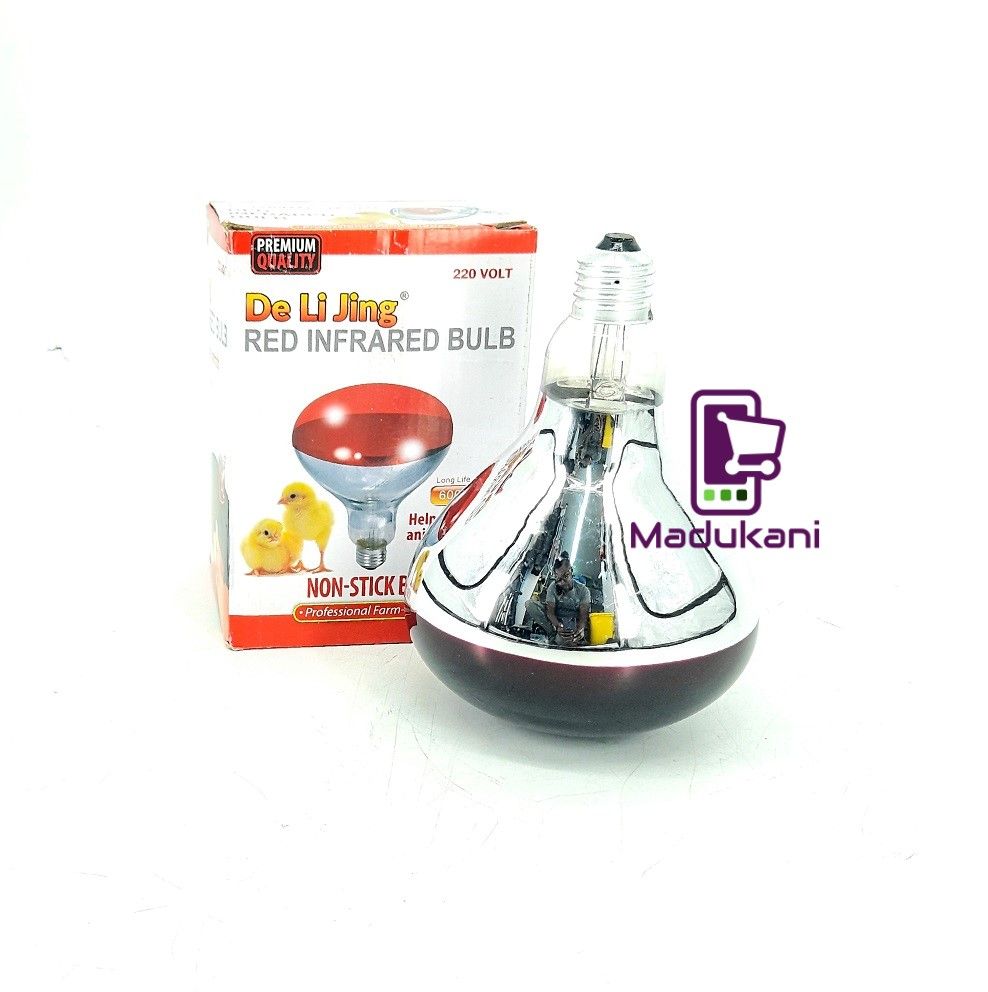 250W Red Infrared Bulb for Chick and Animal Warmth