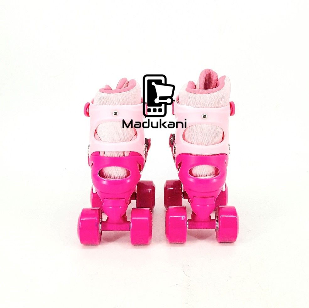 Size 28 - 34 Adjustable Kids Roller Skates Quad Skates