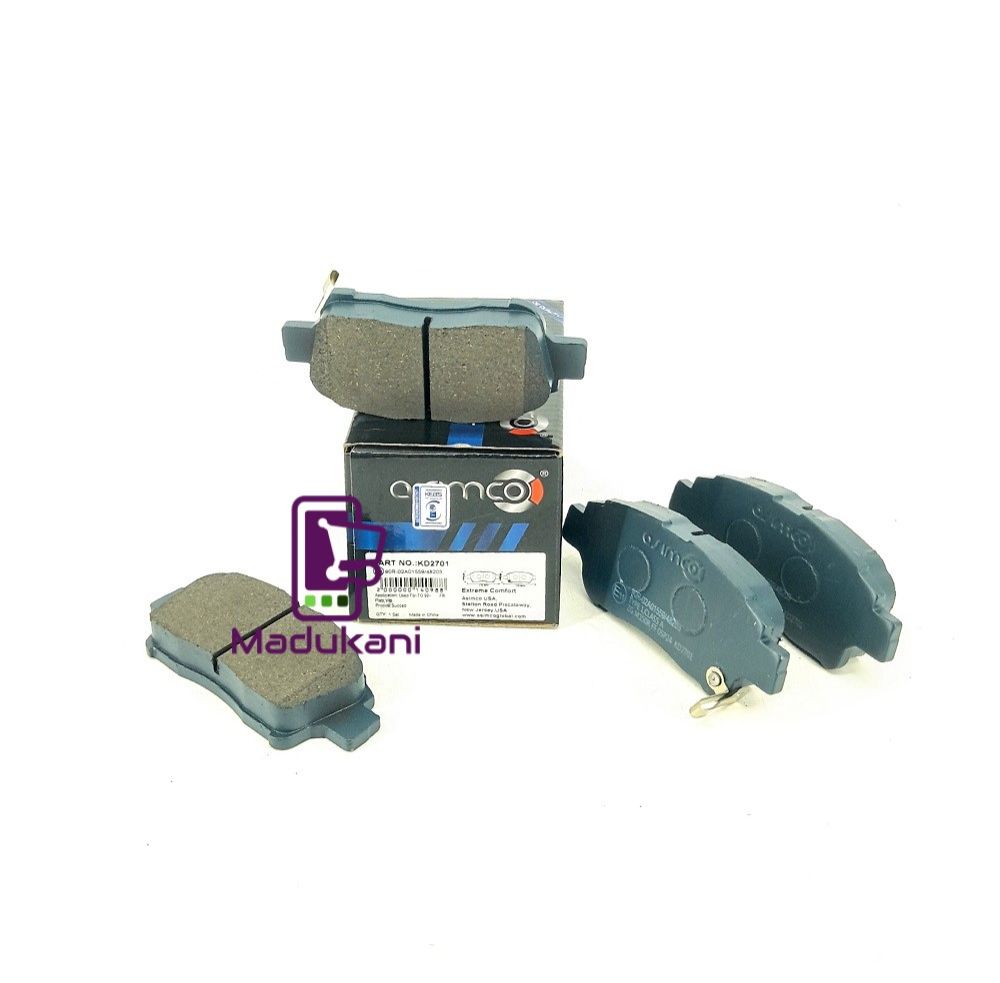 KD2701 ASIMCO Extreme Comfort Brake Pads for Probox, Succeed, Platz, Vitz
