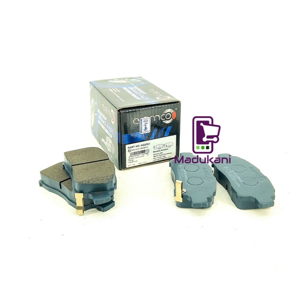 KD2701 ASIMCO Extreme Comfort Brake Pads for Probox, Succeed, Platz, Vitz