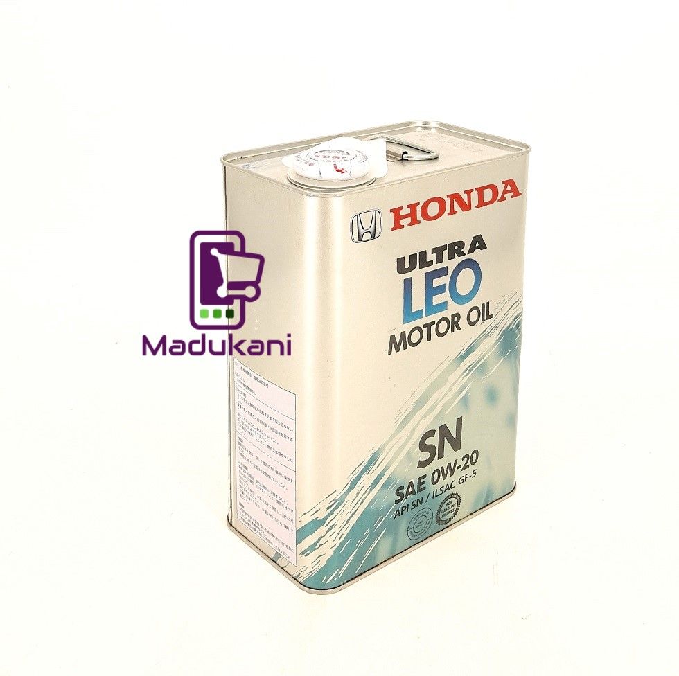 Honda Ultra LEO Motor Oil SN SAE 0W-20 Fully Synthetic Engine Oil 4 Litres