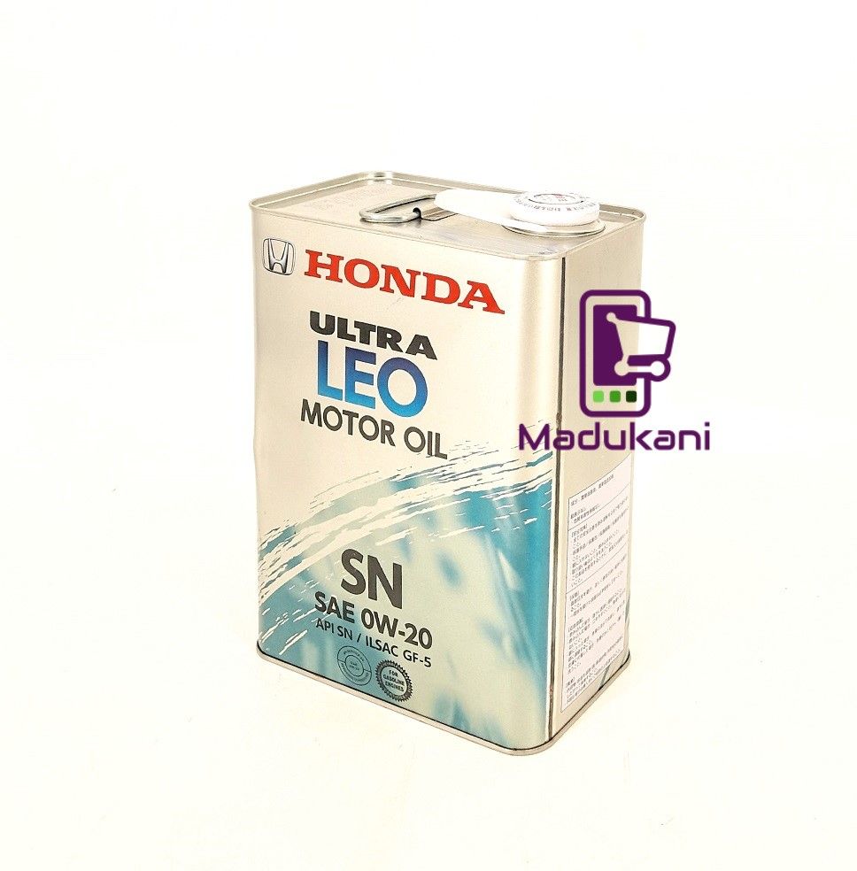 Honda Ultra LEO Motor Oil SN SAE 0W-20 Fully Synthetic Engine Oil 4 Litres