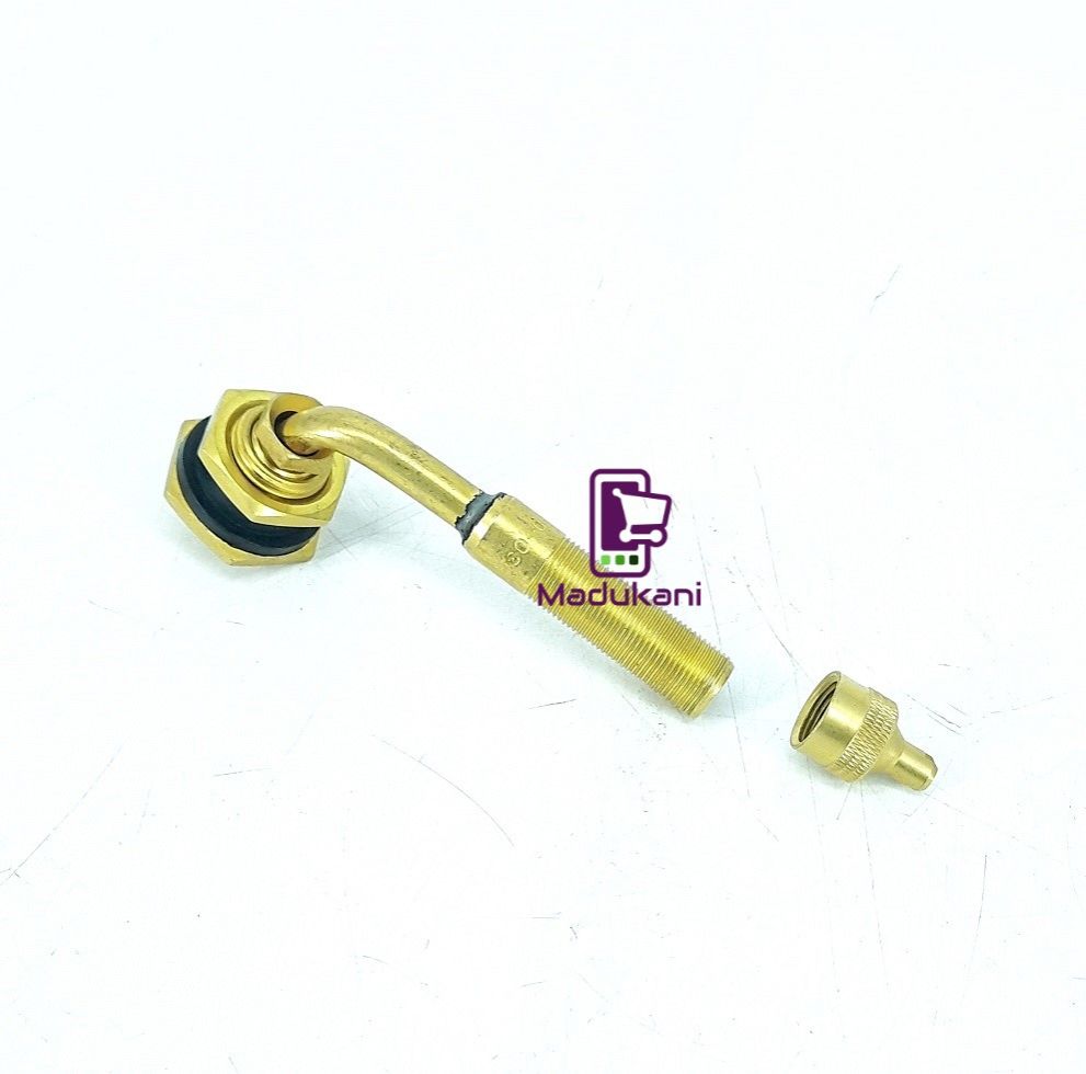 TRJ650 03 Large Bore Valve Stem, Single Bend with Spud