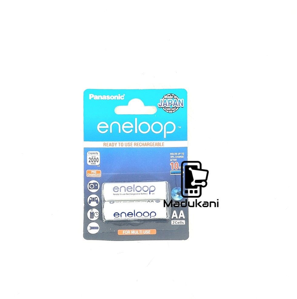 Panasonic Eneloop 2000mAh AA Rechargeable Batteries