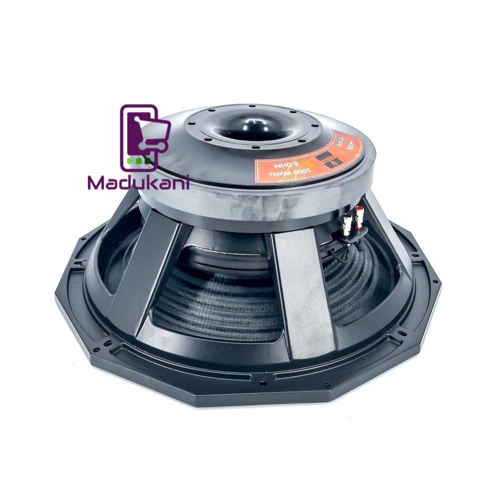 Black Spider PD1895 3,000W 18 inch 8 Ohm Waterproof Subwoofer Bass Speaker