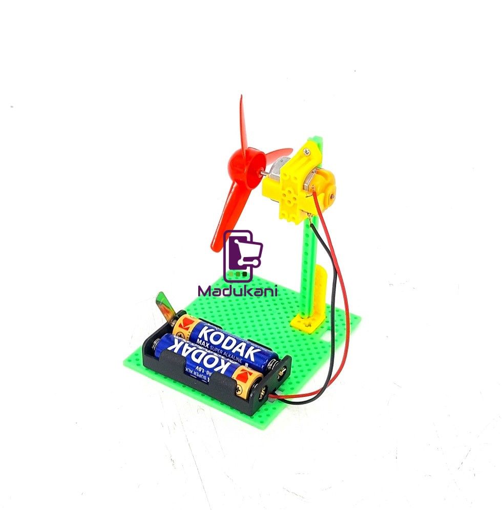 STEM Experiment Learning Kit with Motor, Propeller, Batteries