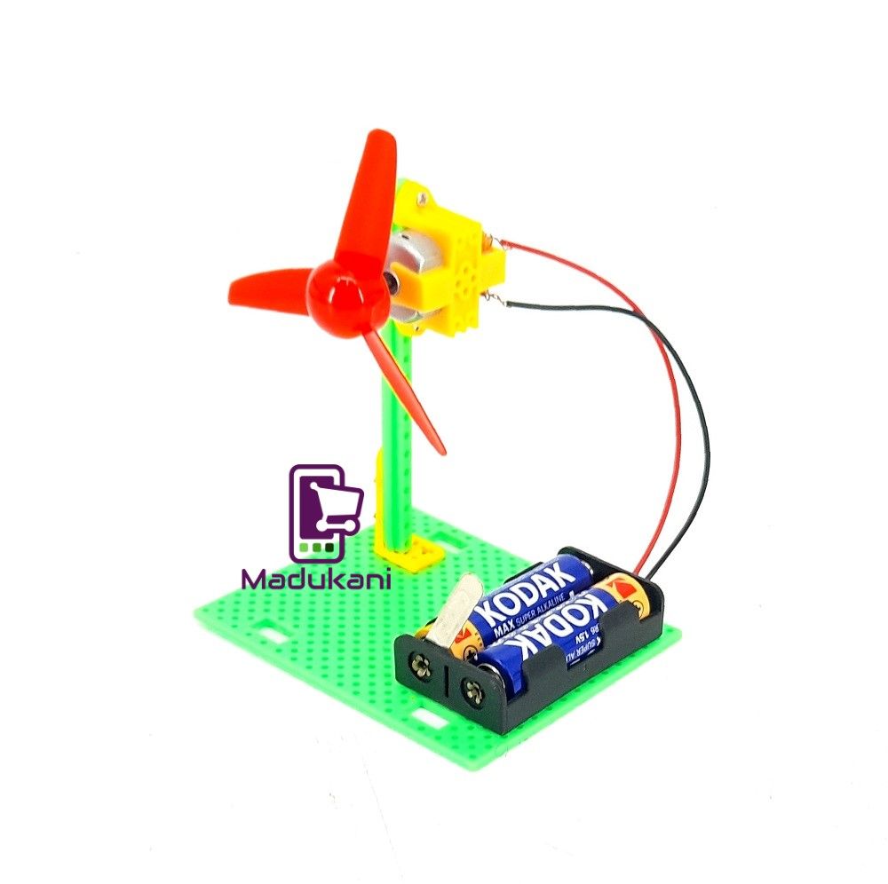 STEM Experiment Learning Kit with Motor, Propeller, Batteries