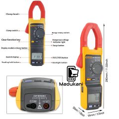 Fluke 381 Remote Display True RMS AC DC Clamp Meter
