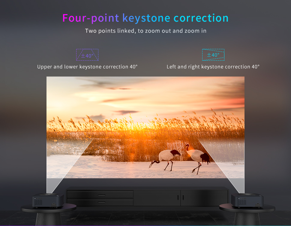 2025 NEW X1 Max Upgrade Real Native 1080P Support 4K Android 11 Electric Keystone HDMI IN High Quality Projector TV