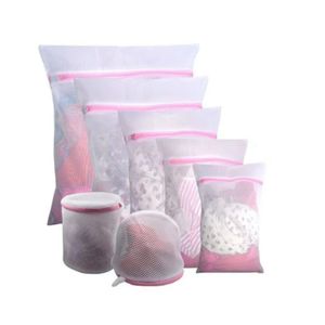 6-in-1 Laundry Mesh Bags with Zipper Protection - Assorted Sizes
