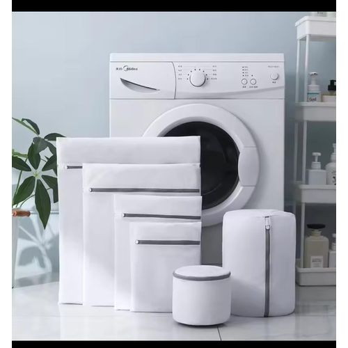 6 in 1 mesh laundry bags - protects clothes from twisting, wrapping wrinkles and distortion in the washing machine or dryer