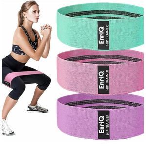 3Pcs Resistance Bands - Fitness Resistance Rubber Elastic Yoga Expansion Bands -3pcs