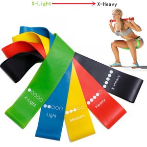 5Pc Different Level Fitness Yoga Resistance Bands