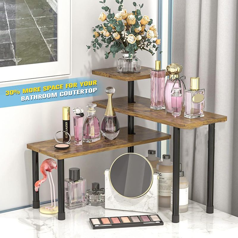Multi-Tier Corner Shelf for Kitchen Countertop and Bathroom - Space-Saving  Wall-Mounted Multi-Functional Storage Rack