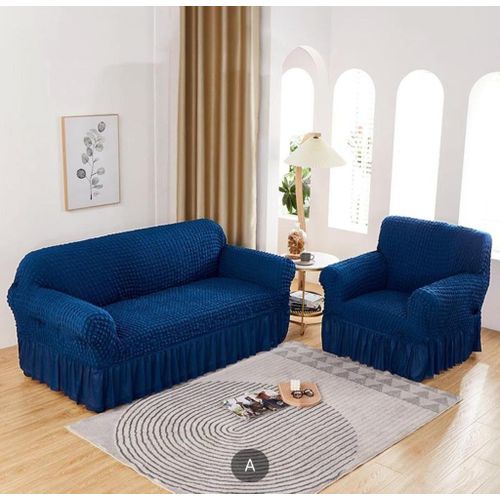 Living Room Bubble Stretchable Turkey imported Seat covers/Sofa covers.